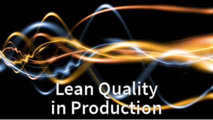 Lean Quality in Production Graduate Cert...